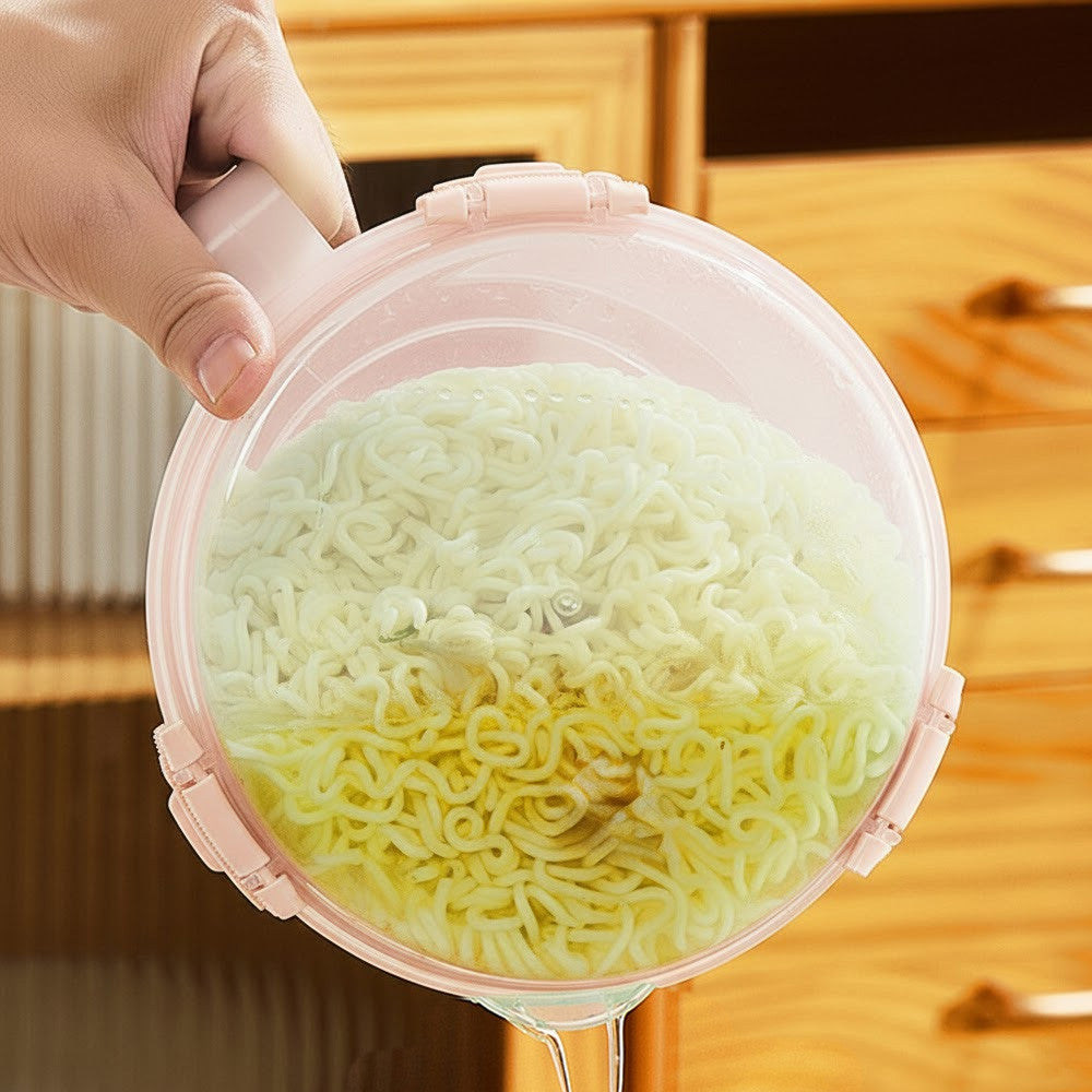 Харчовий контейнер для продуктів 1,3 л, 17,5х10см, / Ланчбокс круглий / Контейнер для їжі