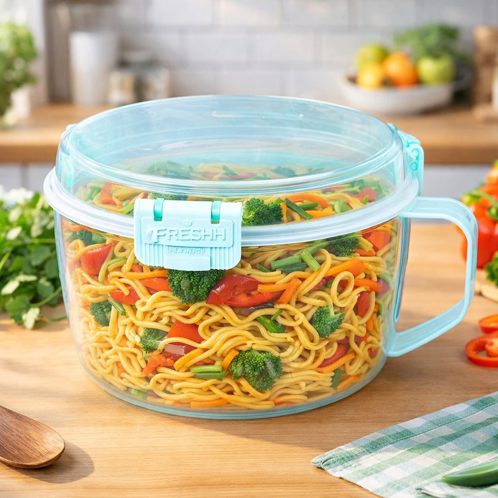 Харчовий контейнер для продуктів 1,3 л, 17,5х10см, / Ланчбокс круглий / Контейнер для їжі