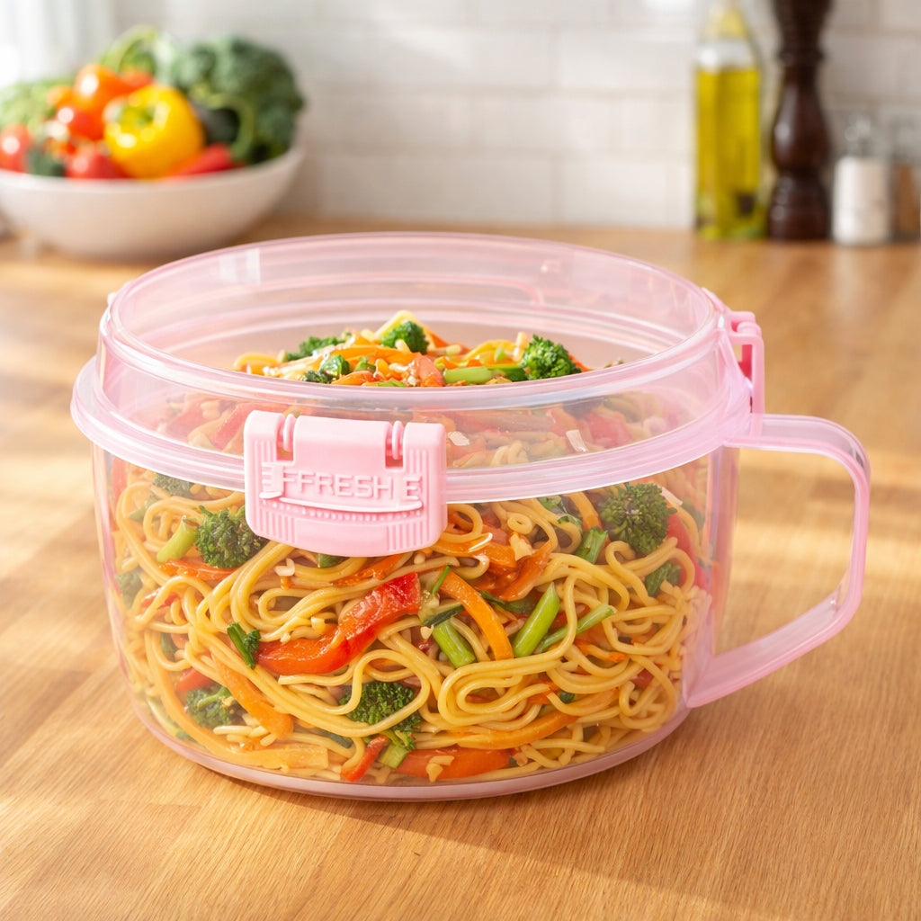 Харчовий контейнер для продуктів 1,3 л, 17,5х10см, / Ланчбокс круглий / Контейнер для їжі