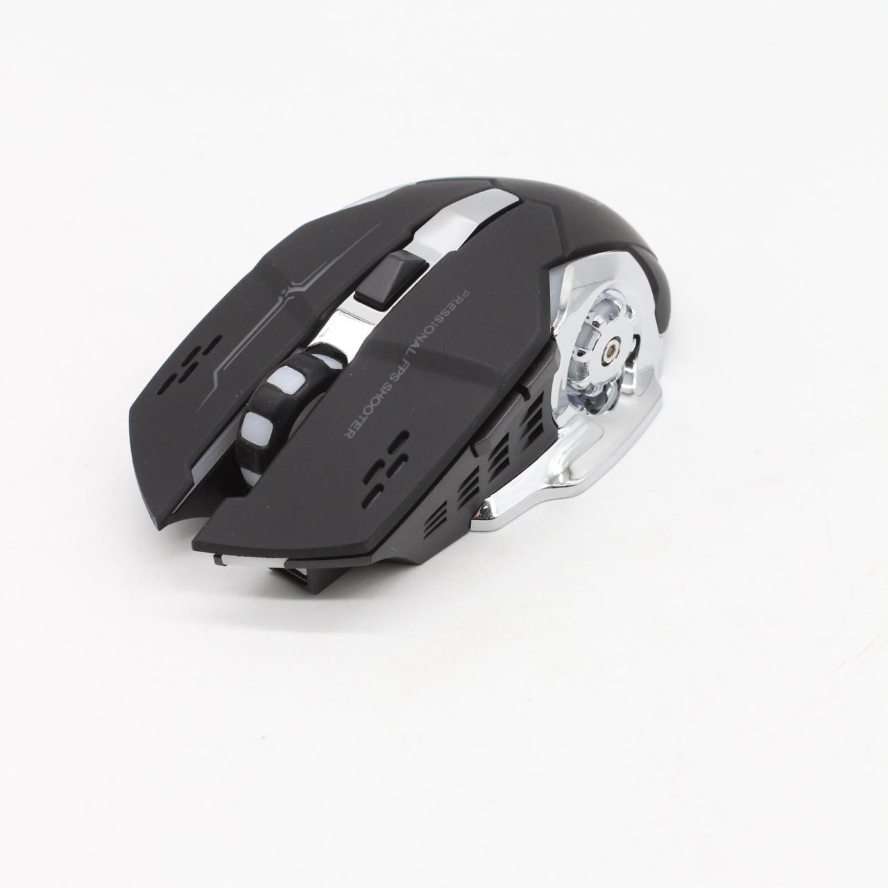 Бездротова мишка з RGB підсвічуванням BT T2 / Миша для пк / Мишка з підсвічуванням / Комп'ютерна мишка