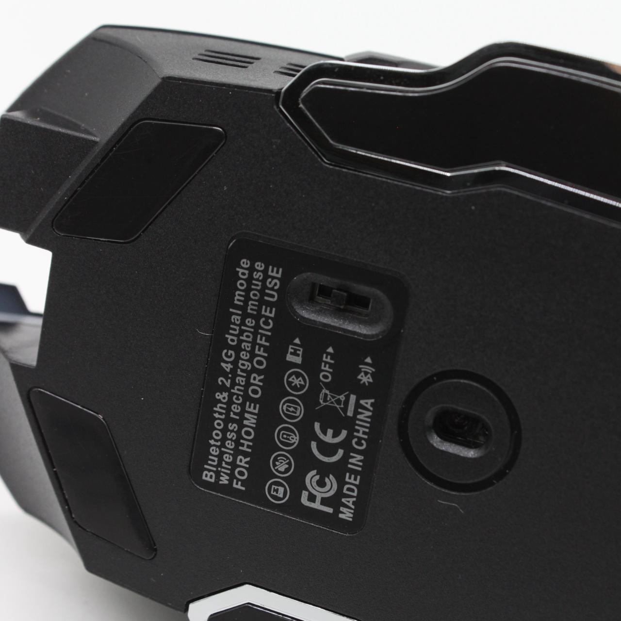 Бездротова мишка з RGB підсвічуванням BT T2 / Миша для пк / Мишка з підсвічуванням / Комп'ютерна мишка