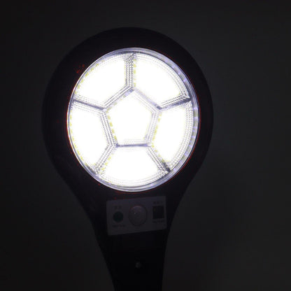 Вуличний ліхтар на сонячній батареї, 228LED c пультом, PANTHER PT-0202S, Чорний / LED Світильник з датчиком руху