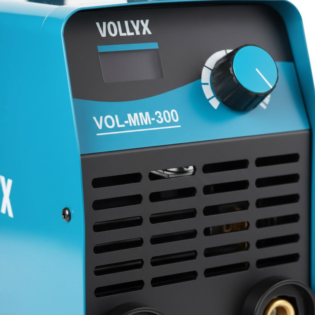 Інверторний зварювальний апарат 20-300А, Vollyx VOL-MM-300, Синій / Зварювальний інвертор / Апарат для зварювання металу