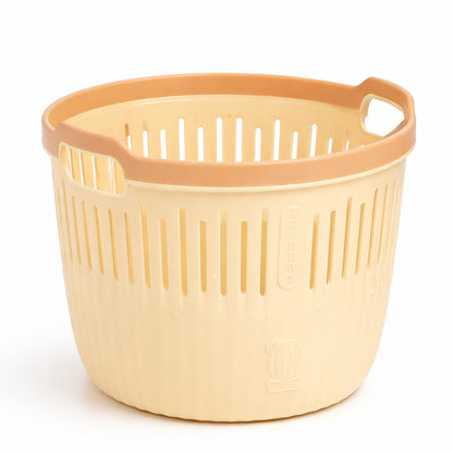 Кошик для зберігання, 16х13см, Світло-зелений / Міні кошик круглий / Кошик органайзер / Маленький кошик пластиковий