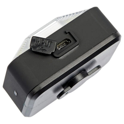 Налобний ліхтар Micro USB Bailong KJ-6869B, Чорний / Світлодіодний ліхтарик на голову / Акумуляторний налобний ліхтарик