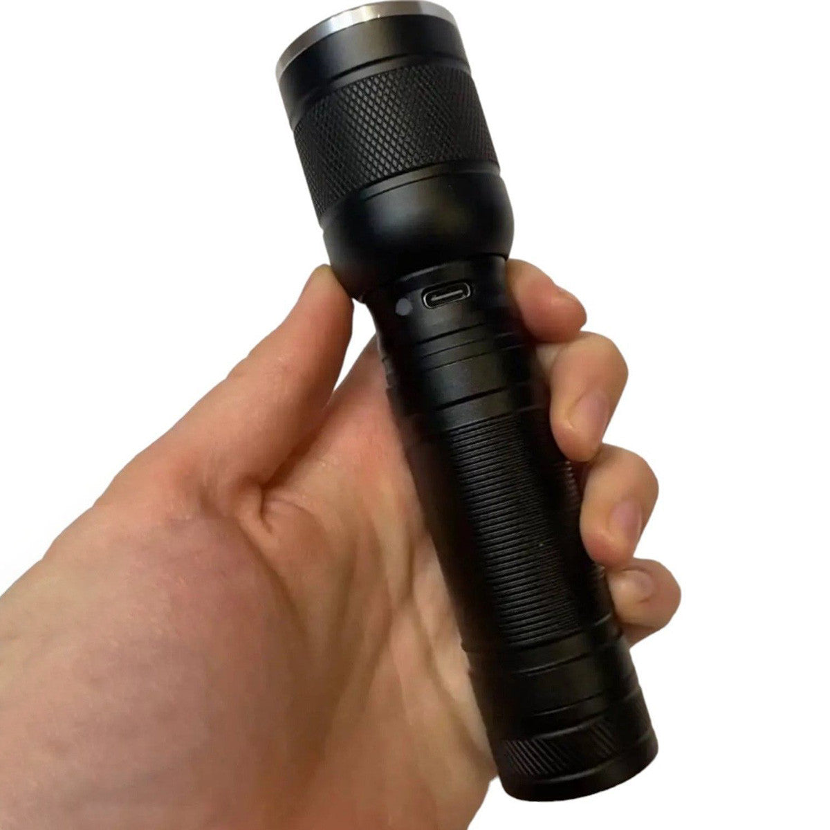 Ручний ліхтар акумуляторний із зумом, від USB, Bailong BL-Z11-P50 / Акумуляторний ліхтарик / Ліхтар LED / Світлодіодний ліхтар