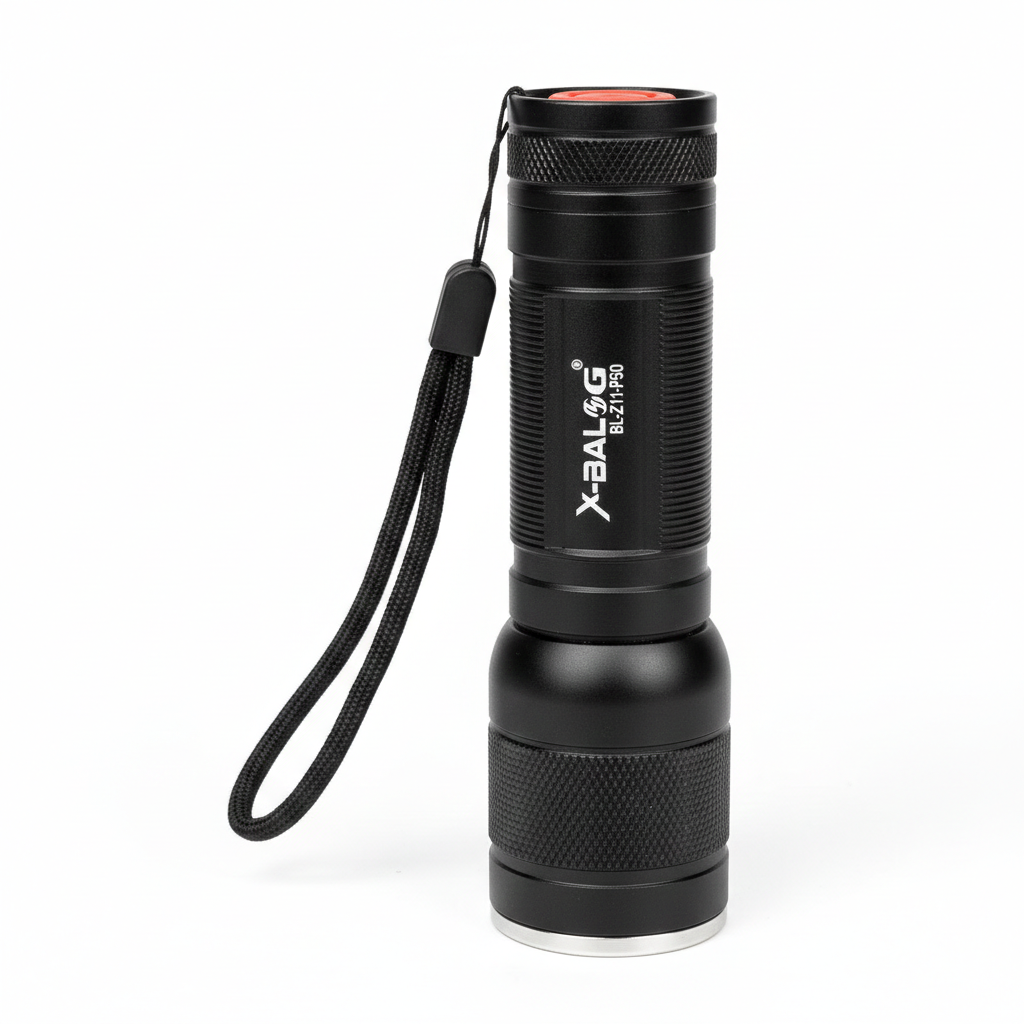 Ручний ліхтар акумуляторний із зумом, від USB, Bailong BL-Z11-P50 / Акумуляторний ліхтарик / Ліхтар LED / Світлодіодний ліхтар