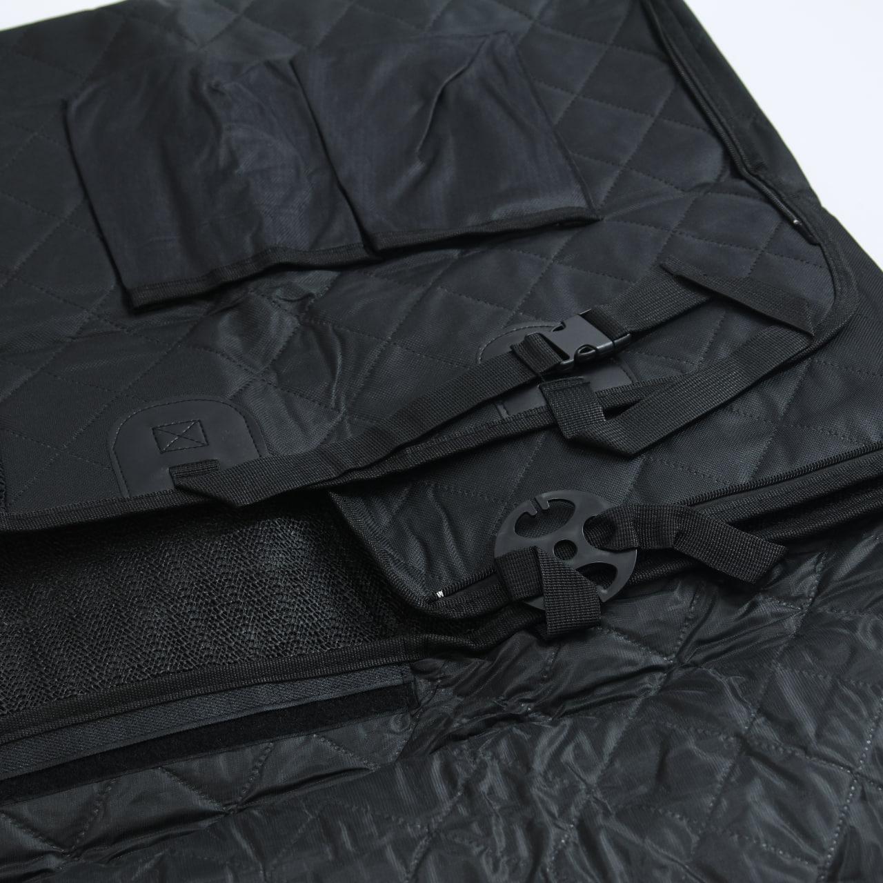 Чохол-гамак автомобільний для перевезення тварин, 120х56 см, Чорний / Накидка на заднє сидіння авто для собак