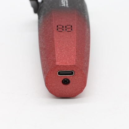 Набір для стрижки 2в1 (9 насадок) від USB, VGR V-640, Червоний / Акумуляторна машинка для стрижки / Тример для стрижки