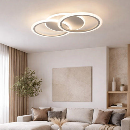 Світлодіодна LED люстра, 60Вт, 440x250x70мм, MOKA 3R, / Світильник стельовий / Стельовий світлодіодний світильник