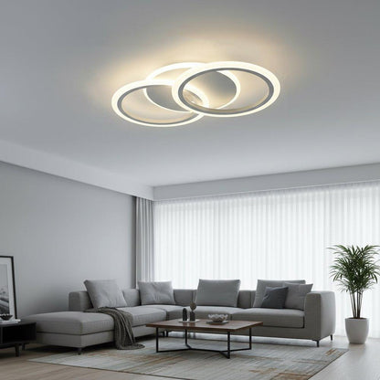 Світлодіодна LED люстра, 60Вт, 440x250x70мм, MOKA 3R, / Світильник стельовий / Стельовий світлодіодний світильник