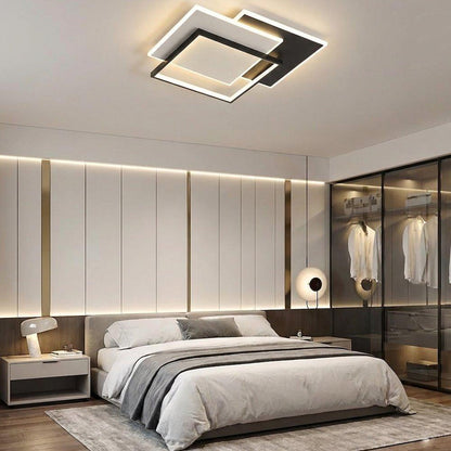 Світлодіодна LED люстра, 3 режими, 70Вт, VEGA TRIPLE 3R, Біла / Стельовий світлодіодний світильник