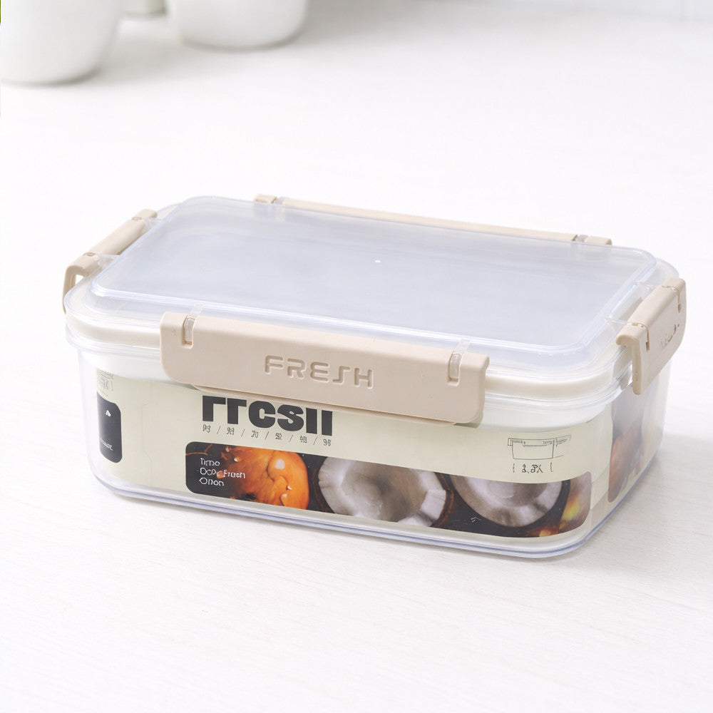 Герметичний харчовий контейнер Fresh 3,35 л з кліпсами 24,5х18х8см FRESH / Ланч-бокс / Контейнер для холодильника з затискачами