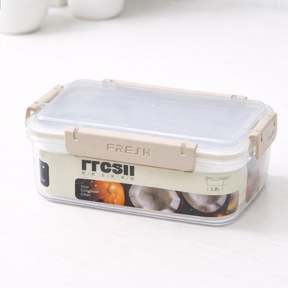 Герметичний харчовий контейнер Fresh 3,35 л з кліпсами 24,5х18х8см FRESH / Ланч-бокс / Контейнер для холодильника з затискачами