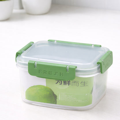 Герметичний харчовий контейнер Fresh 3,35 л з кліпсами 24,5х18х8см FRESH / Ланч-бокс / Контейнер для холодильника з затискачами