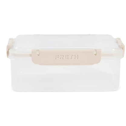 Герметичний харчовий контейнер Fresh 3,35 л з кліпсами 24,5х18х8см FRESH / Ланч-бокс / Контейнер для холодильника з затискачами