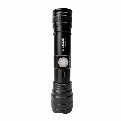 Акумуляторний ручний ліхтарик з магнітом, ZOOM, 3 режими, USB, CB-K42-TG, Чорний / Світлодіодний ліхтарик / Тактичний ліхтарик