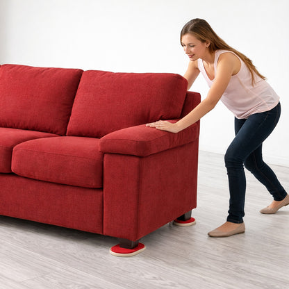 Комплект з 4 слайдерів для переміщення меблів та важких вантажів MOVING ASSIST / Набір для перестановки / Підставки ковзанки