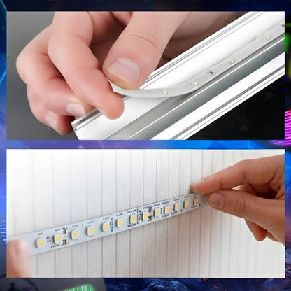 Світлодіодна стрічка з пультом ДК, RGB, USB, Bluetooth, 5м DL60 Pro / Самоклеюча багатобарвна стрічка