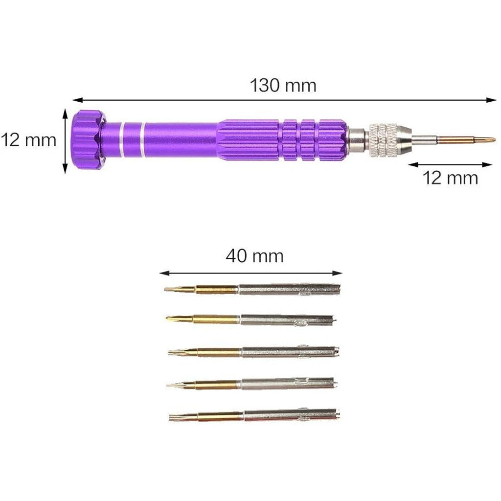 Викрутка з набором біт (pentalobe, torx phillips) Baku BK-7275B / Прецизійна викрутка для ремонту смартфонів планшетів