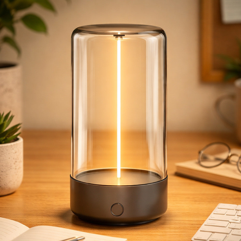 Світильник з магнітною ниткою (15х6,5см) від USB, LEDVANCE Decor Filament Floor, Чорний / Настільна лампа / Лампа нічник