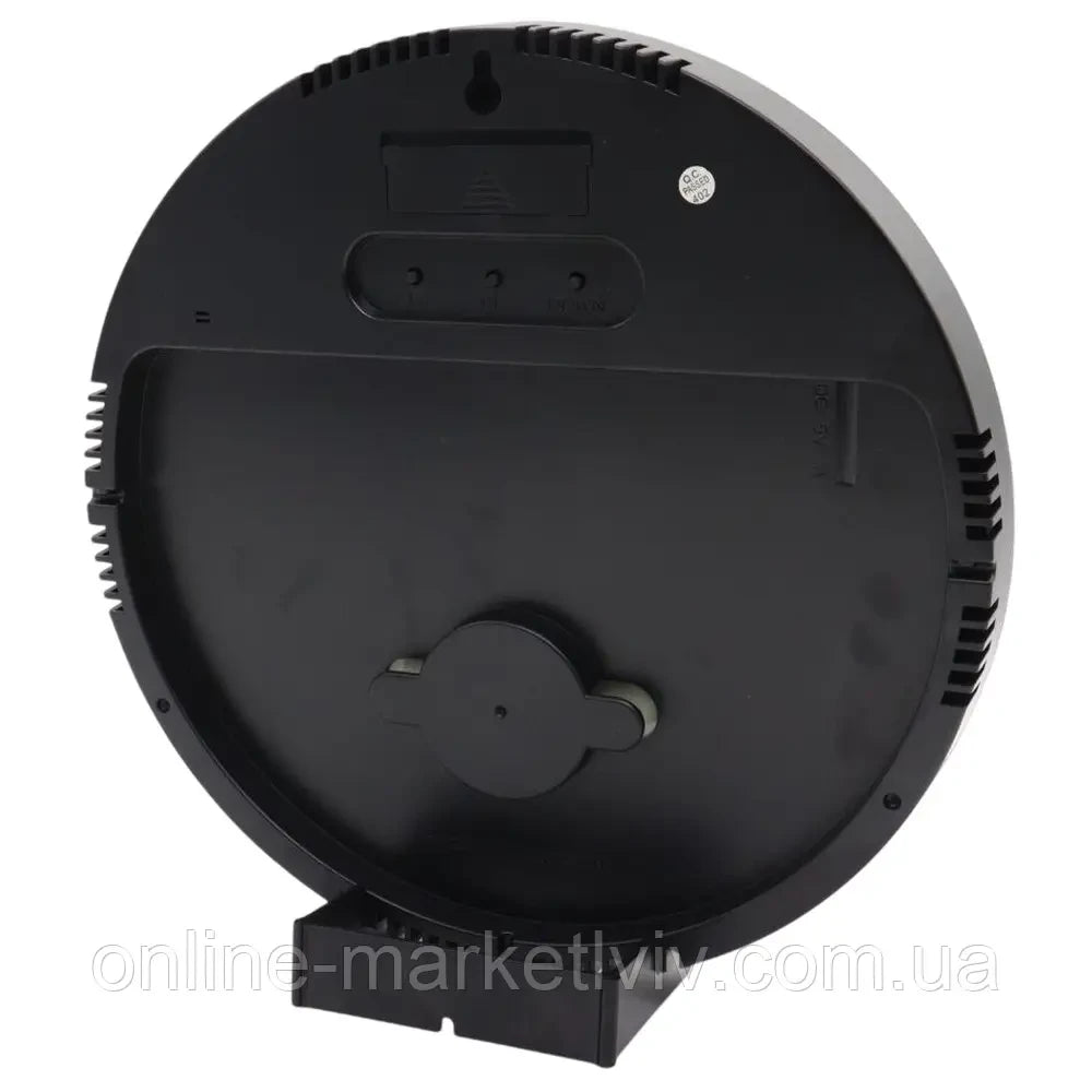 Настінний електронний годинник від мережі, (будильник, календар), Bluetooth, 2828, Червоний / LED годинник / Годинник на стіну
