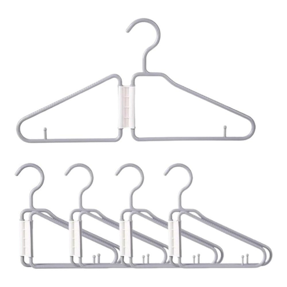 Набір тремпелів для одягу 5 шт / Плічка для одягу / Складний тремпель для одягу / Вішалки для футболок
