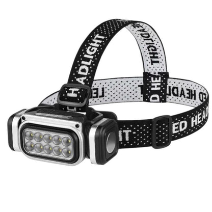 Ліхтар налобний акумуляторний з датчиком руху, USB, BL-T90S, Чорний / Світлодіодний ліхтарик на голову / Ліхтар на лоб
