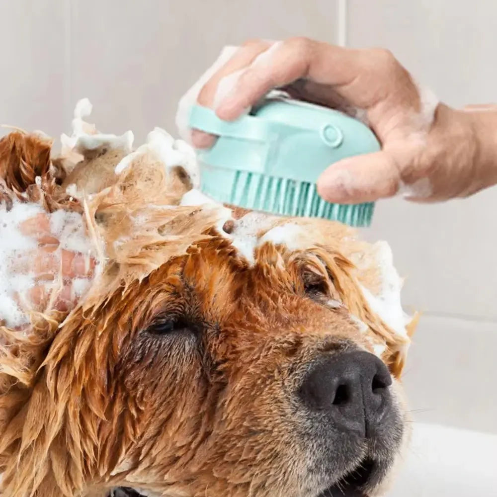 Силіконова щітка для душу Massage Bath Brus, Зелений / Масажна мочалка для ванни