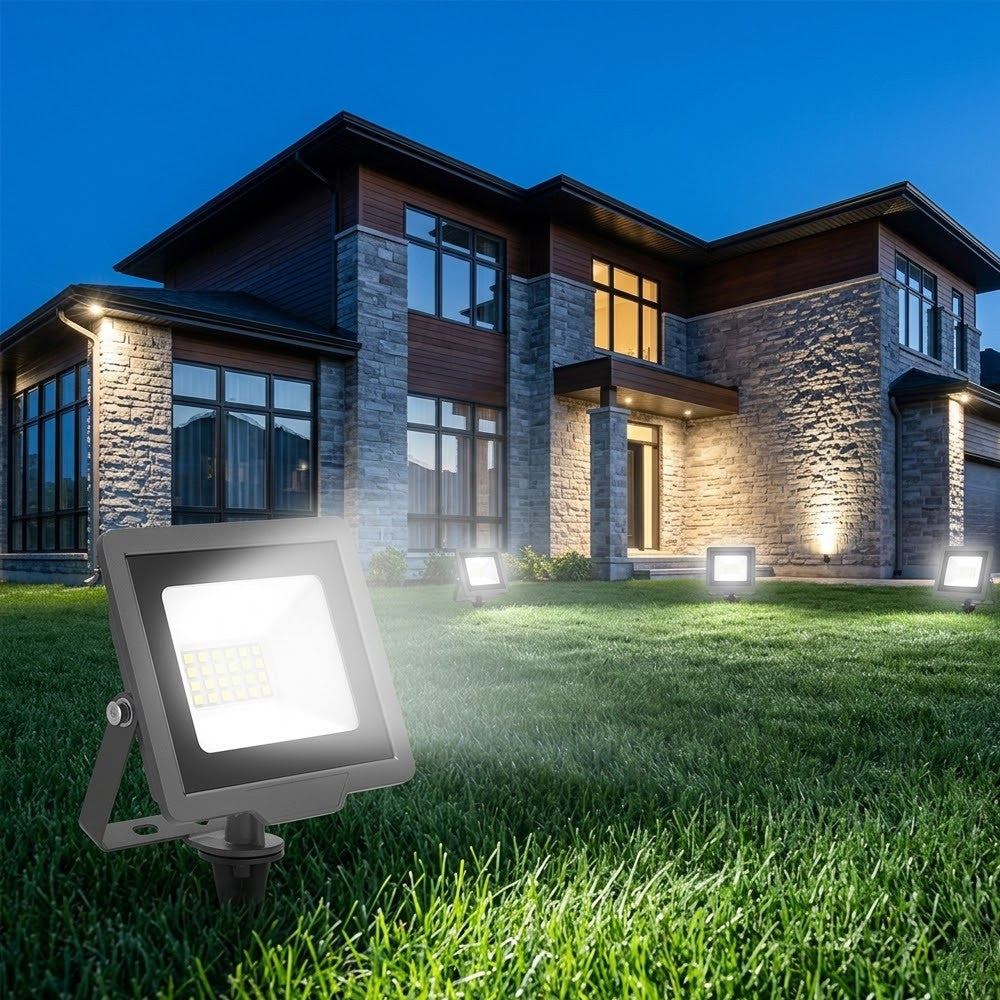 Світлодіодний LED прожектор 20W, 220V, 1800lm, 6500K, VARGO NOVA / Прожектор LED / Вуличний лед прожектор / Ліхтар-прожектор