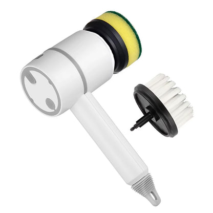 Акумуляторна щітка для прибирання від USB та 3 насадки, Cleaner brush, / Багатофункціональна електрощітка