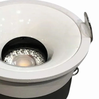 Світильник точковий, вбудований, 82х48мм, 10W, REMILUM RML-EGO-4K-BK, Біло-чорний / Точковий врізний світильник