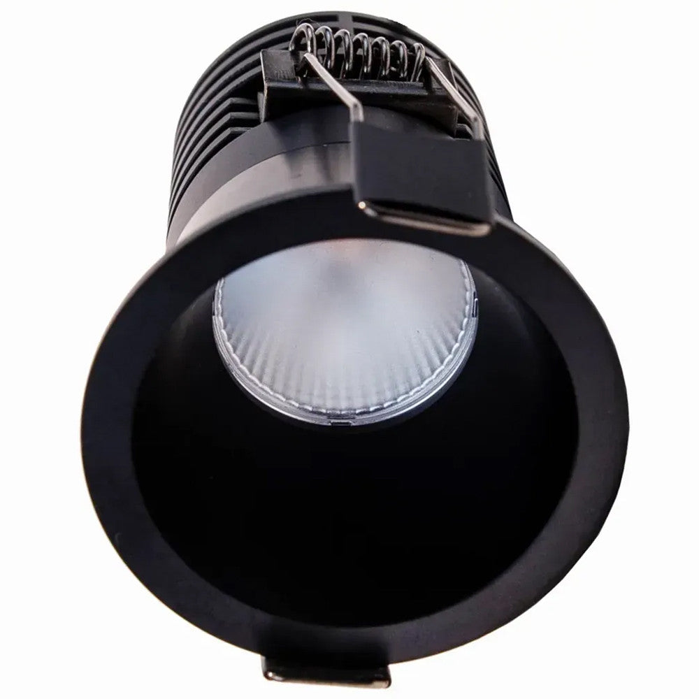 Точковий світильник, 80х60мм, 7W, REMILUM RML-ASTRA L-7W-4K-BK, Біло-чорний / LED світильник вбудований / Світлодіодний світильник