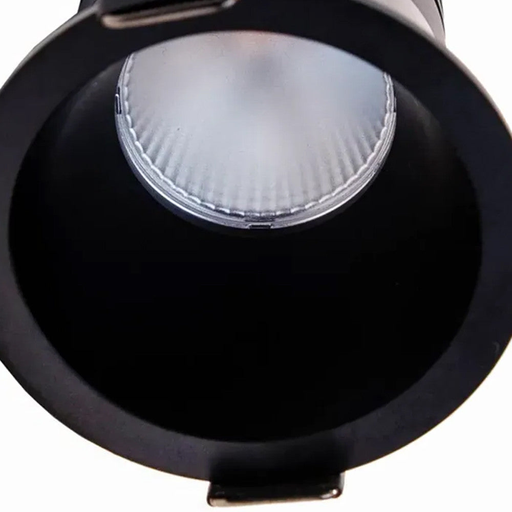 Точковий світильник, 80х60мм, 7W, REMILUM RML-ASTRA L-7W-4K-BK, Біло-чорний / LED світильник вбудований / Світлодіодний світильник