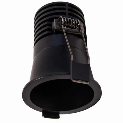 Точковий світильник, 80х60мм, 7W, REMILUM RML-ASTRA L-7W-4K-BK, Біло-чорний / LED світильник вбудований / Світлодіодний світильник