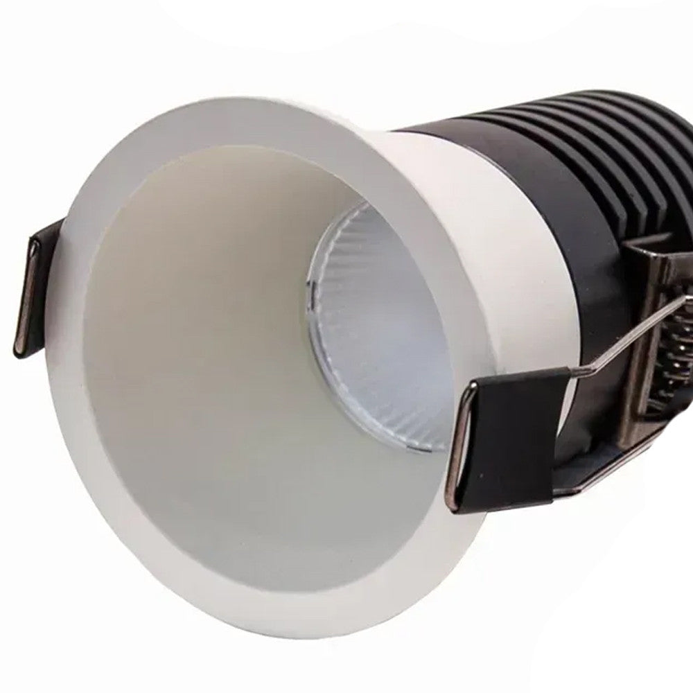 Точковий світильник, 80х60мм, 7W, REMILUM RML-ASTRA L-7W-4K-BK, Біло-чорний / LED світильник вбудований / Світлодіодний світильник