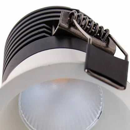 Точковий світильник, 80х60мм, 7W, REMILUM RML-ASTRA L-7W-4K-BK, Біло-чорний / LED світильник вбудований / Світлодіодний світильник