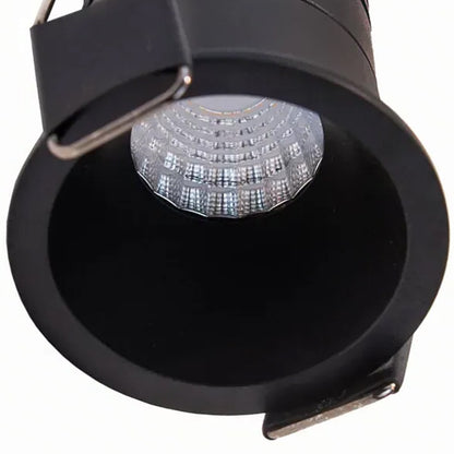 Світильник точковий врізний, 40х40мм, 3W, REMILUM RML-ASTRA S-3W-4K-BK, Біло-чорний / Світлодіодний врізний світильник