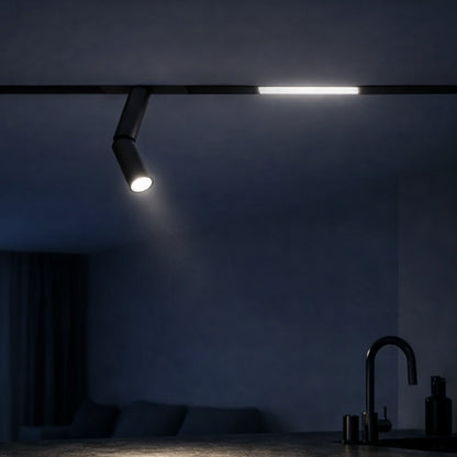 Трековий магнітний світильник, 7Вт, 48V, 4000K, RL48-FOCUS-7W / LED світильник трековий / Точковий світильник для треку