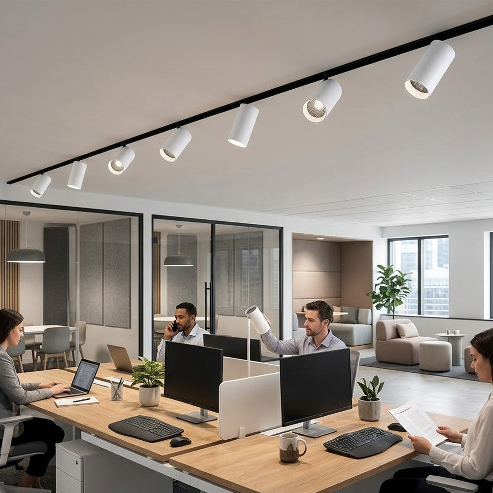 Магнітний LED трековий світильник, 20W, 4000K, 48V, REMILUM SPOT, / Лінійний світильник на магніті / Трекове освітлення