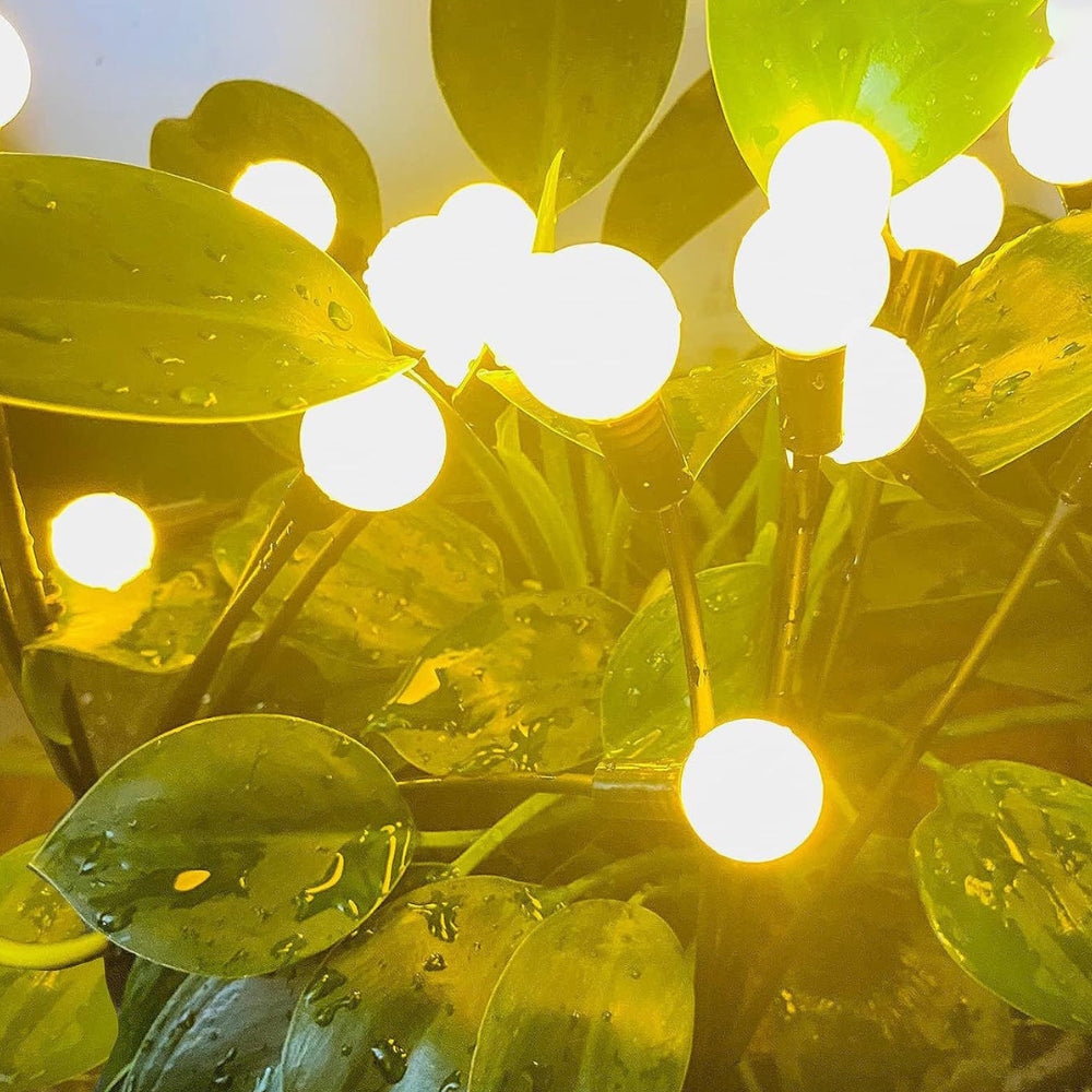 2 шт Садовий світильник на сонячній батареї, 8LED, 73 см, Теплий білий, LC38B, Чорний / Ліхтар садовий світлячок / Ліхтар для саду