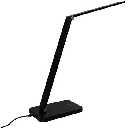 Настільна лампа світлодіодна 5Вт, 3 режими світіння, від USB, Чорна / LED лампа настільна / Світлодіодна лампа для навчання
