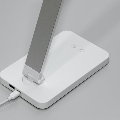 Настільна лампа світлодіодна 5Вт, 3 режими світіння, від USB, Чорна / LED лампа настільна / Світлодіодна лампа для навчання