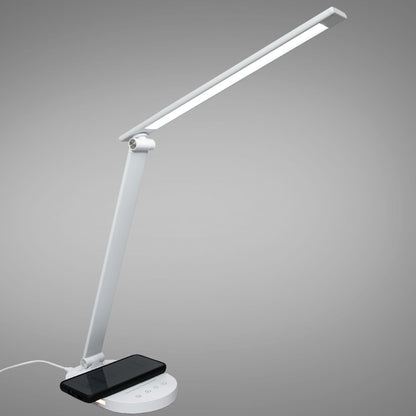 Настільна лампа з бездротовою зарядкою, 6Вт, Qi, / Сенсорна лампа / Настільна світлодіодна лампа