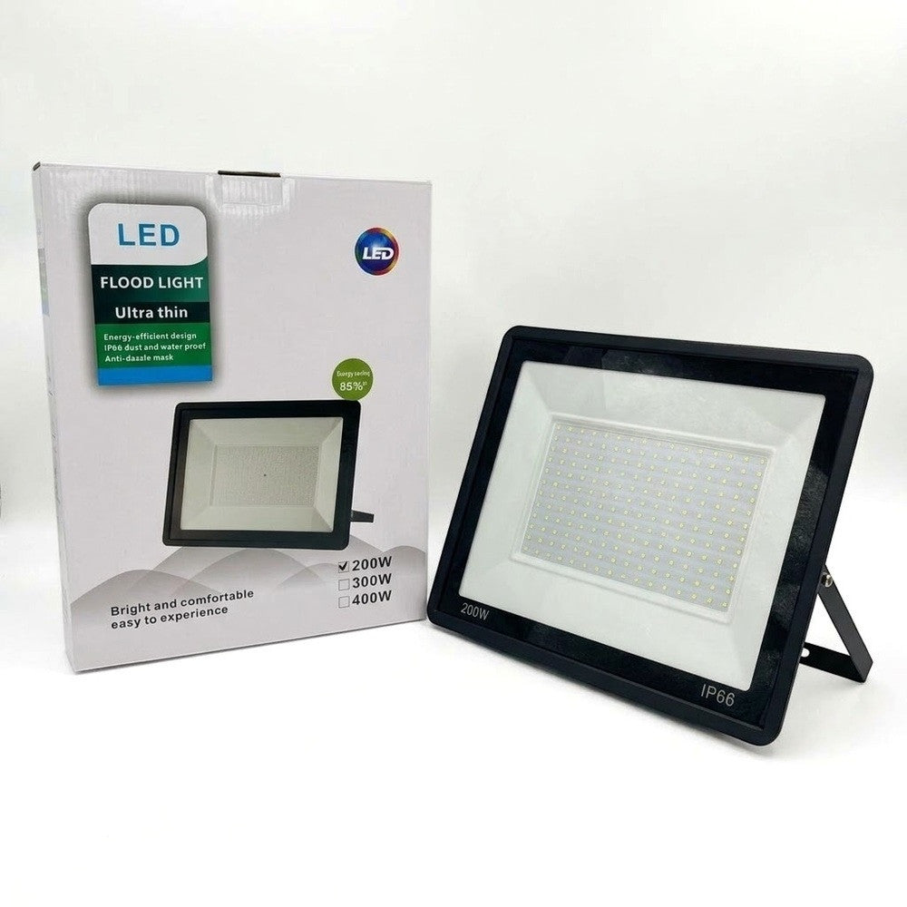 Прожектор світлодіодний 200W, 220V, Series 2, Чорний / Вуличний лед прожектор / Ліхтар настінний / LED прожектор на вулицю