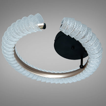 Стельова LED люстра, 50х15см, 50W, пульт, Чорна / Люстра LED / Світильник стельовий / Люстра підвісна / Люстра світлодіодна