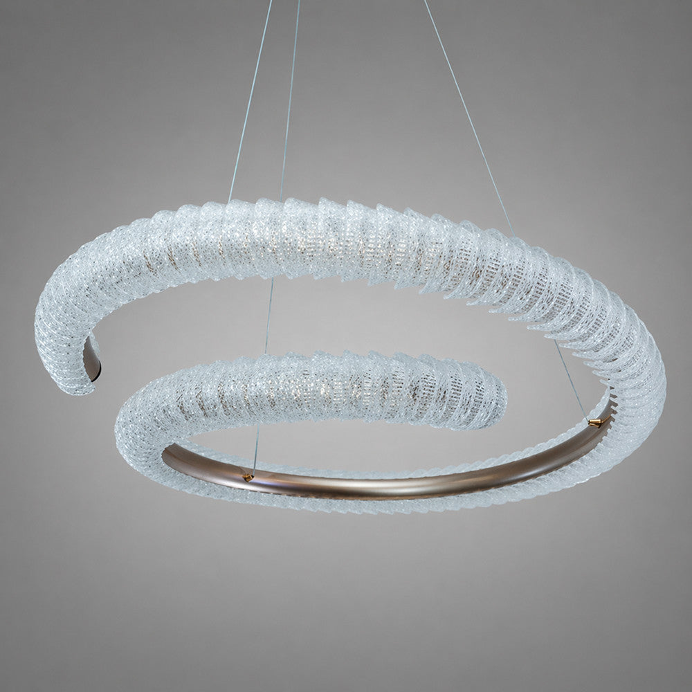 LED люстра підвісна, 115х80см, 132Вт, пульт, / Світлодіодна люстра стельова / Підвісний світильник
