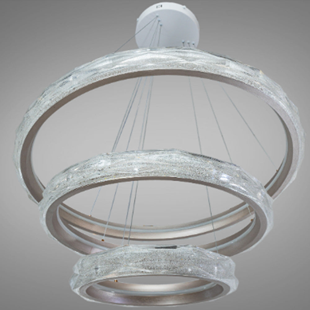 Стельова люстра LED, 145х82см, 170Вт, пульт / Підвісна люстра / LED стельовий світильник / Люстра підвіс