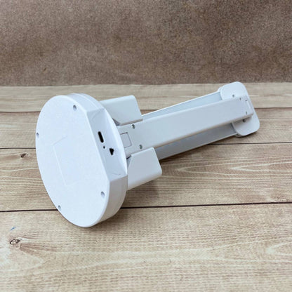 Настільна лампа з 2 плафонами і органайзером + USB, BL-C81, Біла / Акумуляторний світильник / Світлодіодна лампа