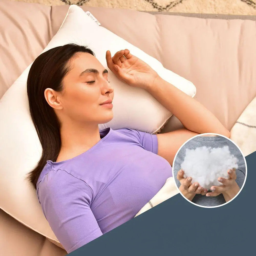 Подушка для сну двокамерна 70х50 см, Double Chamber / Подушка двостороння / Антиалергенна подушка